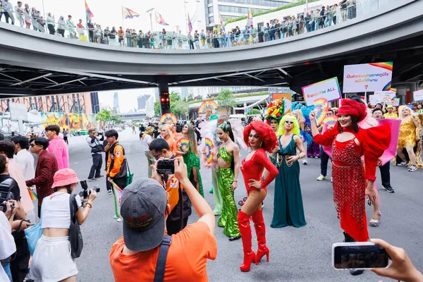 Bangkok Gurur Festivali 2024 LGBTQIAN KONUŞU KONUŞUŞMA KONUŞUNDA BİR HAZİRAN, 1 Haziran 2024, Bangkok, Tayland.