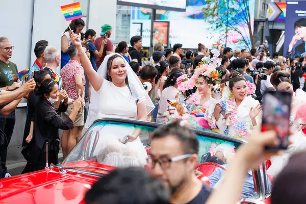 Bangkok Gurur Festivali 2024 LGBTQIAN KONUŞU KONUŞUŞMA KONUŞUNDA BİR HAZİRAN, 1 Haziran 2024, Bangkok, Tayland.