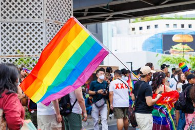 Bangkok Gurur Festivali 2024 LGBTQIAN KONUŞU KONUŞUŞMA KONUŞUNDA BİR HAZİRAN, 1 Haziran 2024, Bangkok, Tayland.