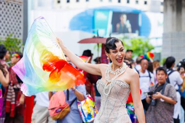 Bangkok Gurur Festivali 2024 LGBTQIAN KONUŞU KONUŞUŞMA KONUŞUNDA BİR HAZİRAN, 1 Haziran 2024, Bangkok, Tayland.