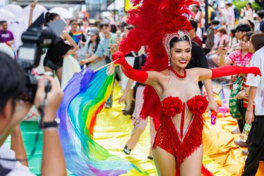 Bangkok Gurur Festivali 2024 LGBTQIAN KONUŞU KONUŞUŞMA KONUŞUNDA BİR HAZİRAN, 1 Haziran 2024, Bangkok, Tayland.