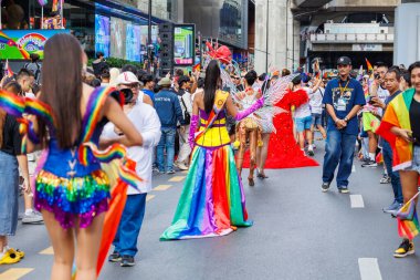 Bangkok Gurur Festivali 2024 LGBTQIAN KONUŞU KONUŞUŞMA KONUŞUNDA BİR HAZİRAN, 1 Haziran 2024, Bangkok, Tayland.