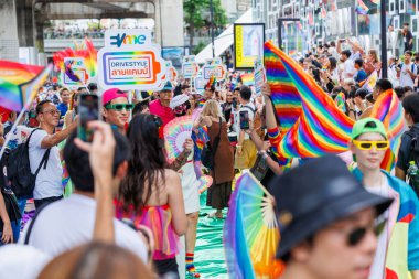 Bangkok Gurur Festivali 2024 LGBTQIAN KONUŞU KONUŞUŞMA KONUŞUNDA BİR HAZİRAN, 1 Haziran 2024, Bangkok, Tayland.