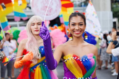 Bangkok Gurur Festivali 2024 LGBTQIAN KONUŞU KONUŞUŞMA KONUŞUNDA BİR HAZİRAN, 1 Haziran 2024, Bangkok, Tayland.
