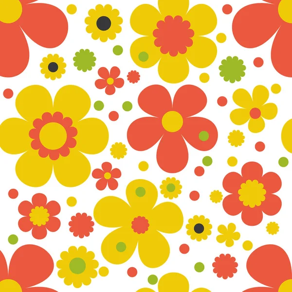 Çiçeksel renksiz desen İskandinav bahar-yaz tarzında.