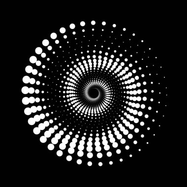 Soyut şekil, logo, daire şekli