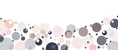 Metinler için daireler çizen modern geometrik arkaplan. Broşür, davetiye, kart, arkaplan, poster tasarımı için soyut yaratıcı konsept. Çoklu katmanlı kaplama çemberi.