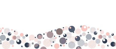 Metinler için daireler çizen modern geometrik arkaplan. Broşür, davetiye, kart, arkaplan, poster tasarımı için soyut yaratıcı konsept. Çoklu katmanlı kaplama çemberi.