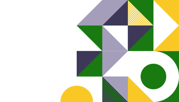 Abstract background from geometric shapes. can be used as a template for business, science, production, printing, etc. Cheerful, motivating colors.