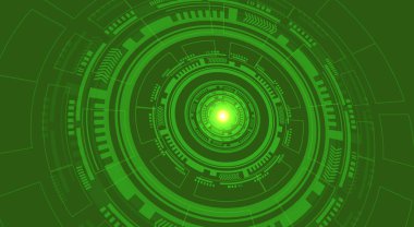 En iyi tasarımlarınız için parlak bir teknolojik arka plan