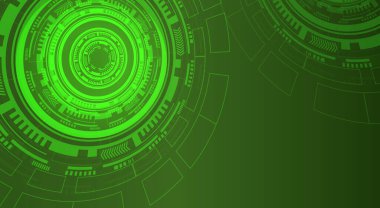 En iyi tasarımlarınız için parlak bir teknolojik arka plan