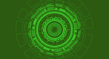 En iyi tasarımlarınız için parlak bir teknolojik arka plan