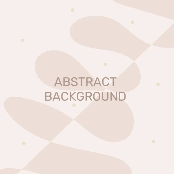 Plantilla Banner Abstracta Con Hermosas Líneas Onduladas Formas Geométricas Simples — Archivo Imágenes Vectoriales