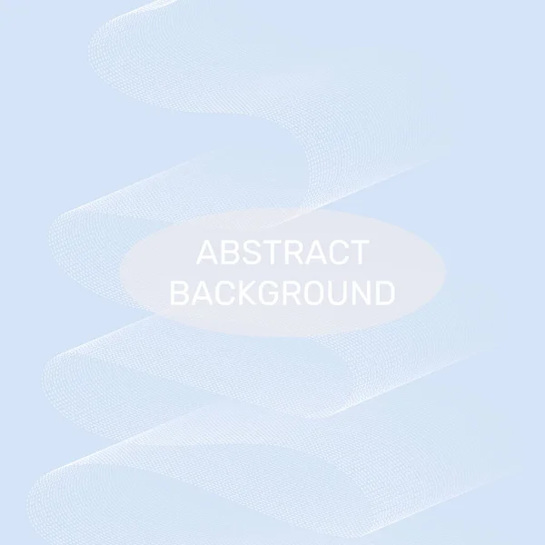 Modèle Bannière Abstraite Avec Belles Lignes Ondulées Des Formes Géométriques — Image vectorielle