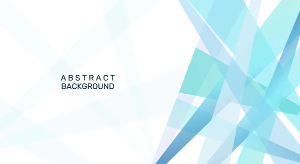 Abstract Light Blue Modern Overlapped Geometric Shape Futuristic Technology Concept — Stock Vector