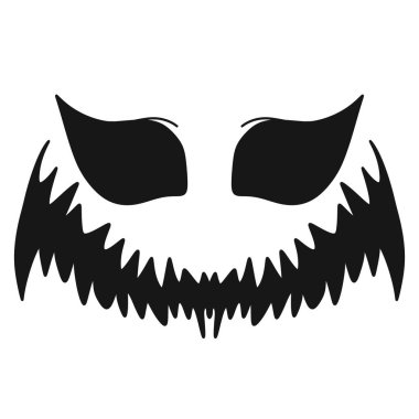 Cadılar bayramı balkabağı korkunç balkabağı yüzlü mutlu Cadılar Bayramı gülüşlü