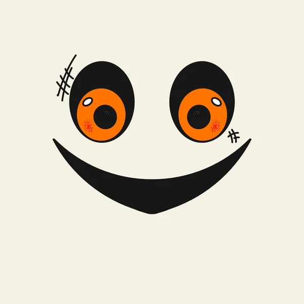 Хеллоуїн Гарбуз Страшне Гарбузове Обличчя Щасливою Посмішкою Хеллоуїна — стокове фото