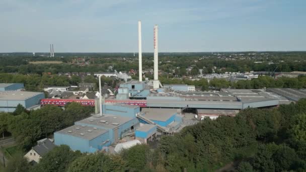 Produção Materiais Sistemas Isolamento Rocha Gladbeck Renânia Norte Vestefália Material — Vídeo de Stock
