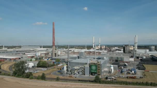 Impianto Laminazione Riciclaggio Alluminio Della Società Speira Neuss Renania Settentrionale — Video Stock