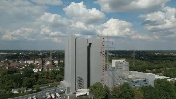 Roland Mills United Exploiteert Meel Maïsfabrieken Vier Locaties Duitsland Waaronder — Stockvideo