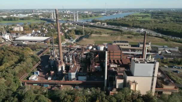 Venator Germany Gmbh Manufacturer Chemicals Focus Titanium Dioxide Pigments Wood — Stock Video