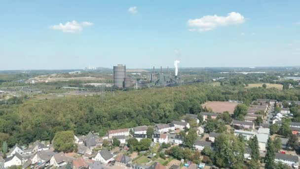 Arcelormittal Coking Plant Bottrop Site Consists Three Batteries Total 146 — Stock Video
