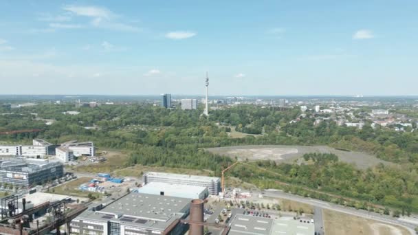 Historic Blast Furnace Plant Phoenix West Ciudad Dortmund Renania Del — Vídeo de stock