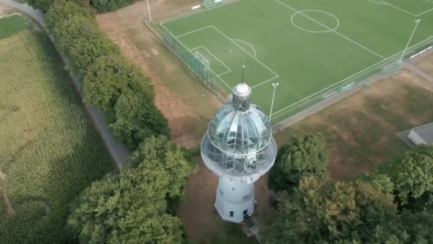 Torre Luz Solingen Renânia Norte Vestefália Uma Antiga Torre Água — Vídeo de Stock