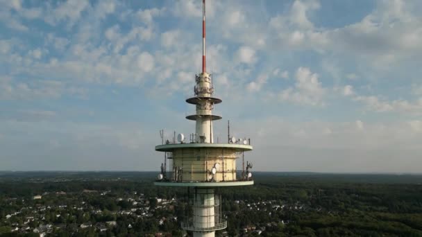 Telekomunikační Věž Severním Porýní Vestfálsku — Stock video