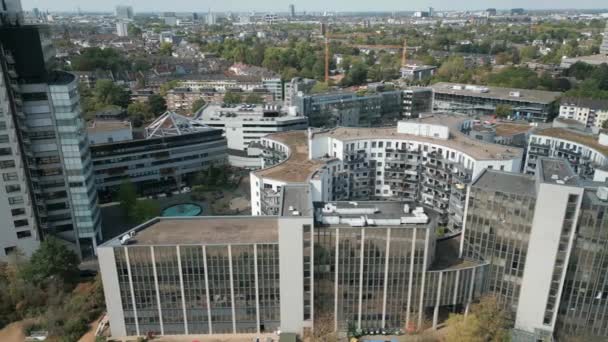 Medical City Complex Dsseldorf North Rhine Westphalia — стокове відео