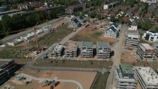 Новое Жилое Строительство Северном Рейне Вестфалии — стоковое видео