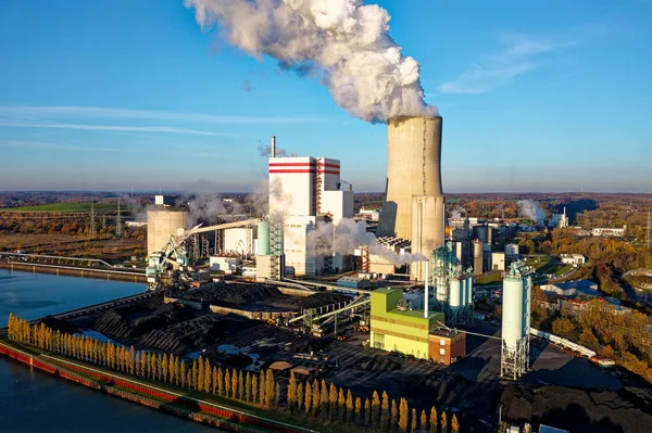 Hard-Coal Fired Power Plant in North-Rhine Westphalia, Germany, with a capacity of 750 megawatts.
