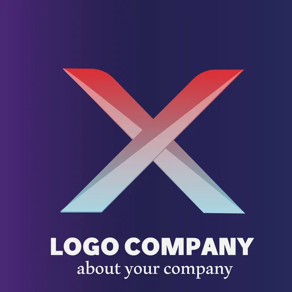 Επιστολή Λογότυπο Δημιουργική Ιδέα Διάνυσμα Εικονίδιο Σχεδιασμό Εικονογράφηση — Διανυσματικό Αρχείο