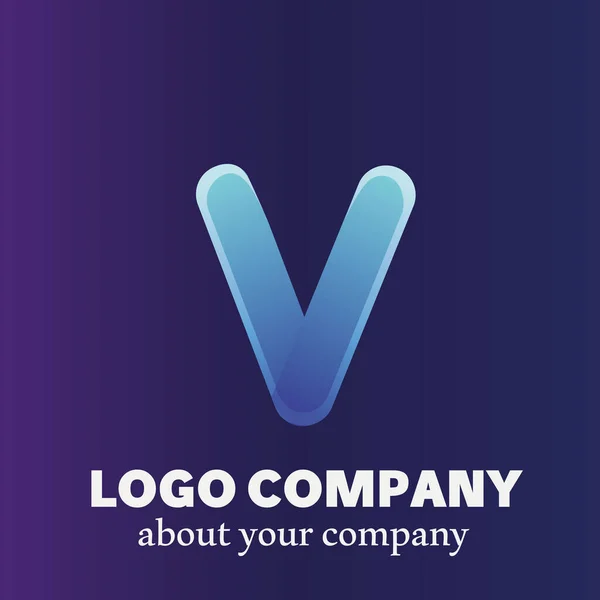 Ilustração Vetorial Alfabeto Azul Branco — Vetor de Stock
