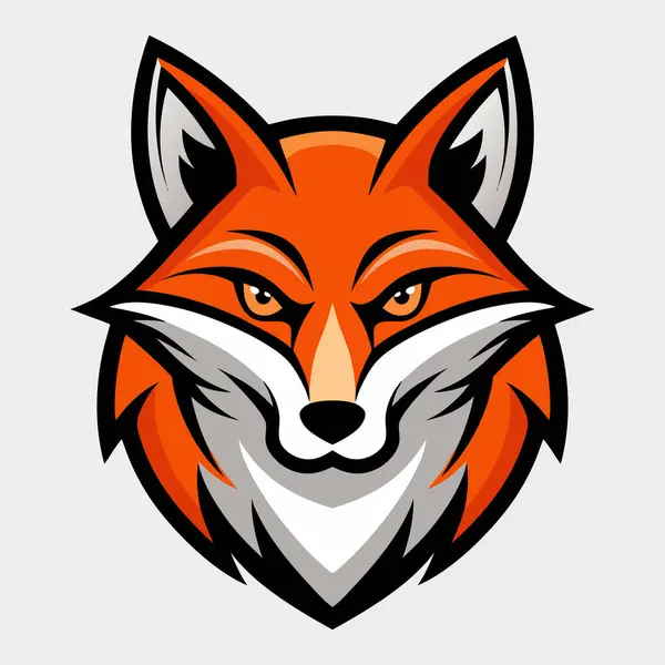 stock vector Fox Head Mascot logo, Fox Logo Gaming, Fox Logo Mascot