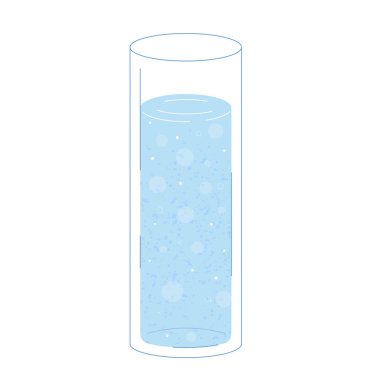 Klasik düz hatlı, uzun soda bardağı dokusu olan.