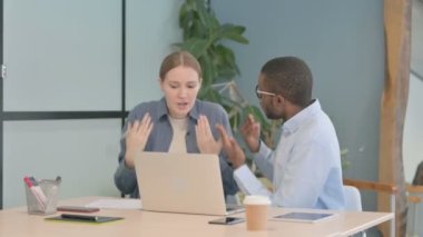 Angry Business People Discussing Problem in Office