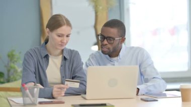 Creative Business People Shopping Online on Laptop, Banking