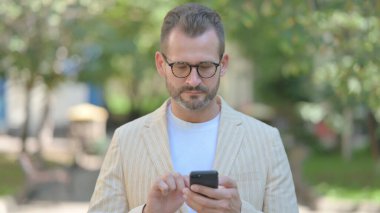 Smartphone 'da İnternet Tarayıcı Orta Çağ Adamı