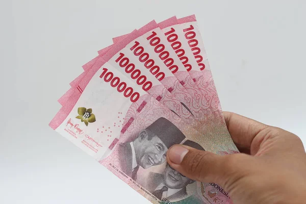 Indonesian Rupiah Banknotes Series Value One Hundred Thousand Rupiah Idr — ストック写真