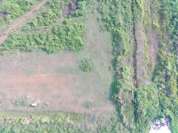 Aerial View Land Mapping Unmaned Aerial Vehicle Bogor Indonesia — Stok Foto