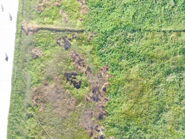 Aerial View Land Mapping Unmaned Aerial Vehicle Bogor Indonesia — Φωτογραφία Αρχείου