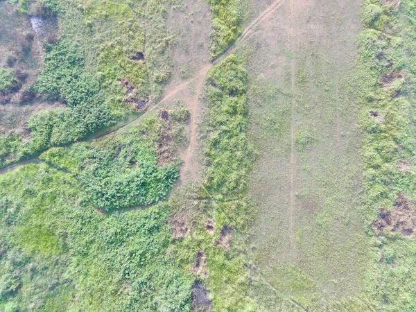 Aerial View Land Mapping Unmaned Aerial Vehicle Bogor Indonesia — ストック写真