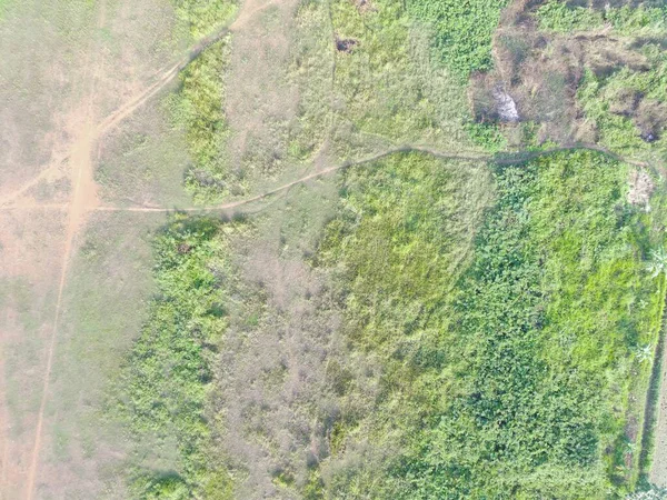 Aerial View Land Mapping Unmaned Aerial Vehicle Bogor Indonesia — Zdjęcie stockowe