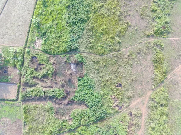 Aerial View Land Mapping Unmaned Aerial Vehicle Bogor Indonesia — ストック写真
