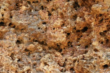 Deniz kıyısındaki uçurumların doğal dokusu. doku arkaplanı.