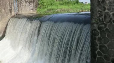 Yogyakarta, Endonezya - 29 Nisan 2023, kadipolo sulama barajı tarımsal sulama için