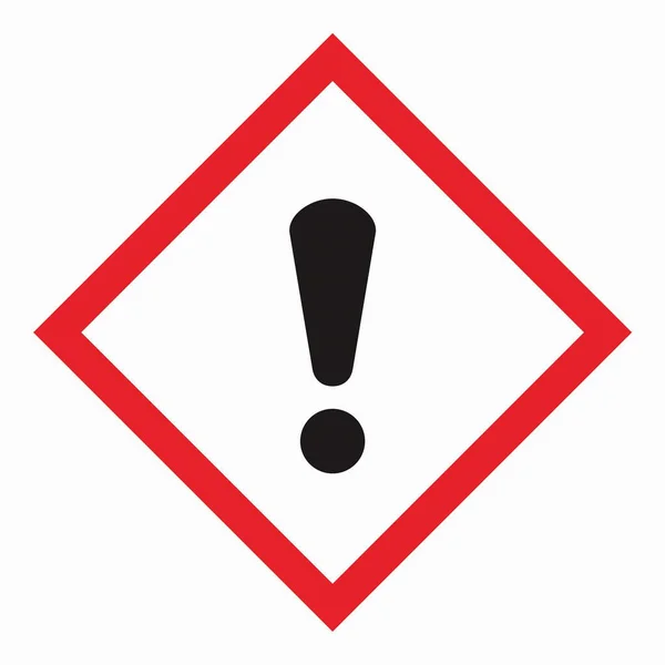 Pictogrammes Étiquette Des Produits Chimiques Sgh Classes Danger Toxicité Aiguë — Image vectorielle