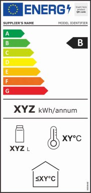 The New 2021 EU Energy Efficiency Labels for household appliances help European consumers make eco-friendly choices. Featuring an A-G rating, they ensure compliance with Eco Design standards.