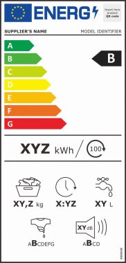 The New 2021 EU Energy Efficiency Labels for household appliances help European consumers make eco-friendly choices. Featuring an A-G rating, they ensure compliance with Eco Design standards.